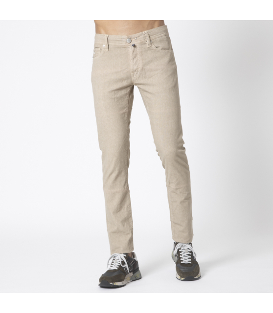 TRAMAROSSA - Jeans beige en flanelle