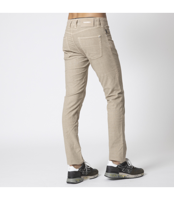 TRAMAROSSA - Jeans beige en flanelle