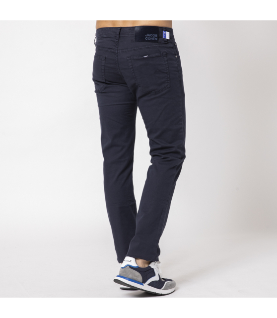 JACOB COHËN - Jeans BARD bleu marine en toile de coton