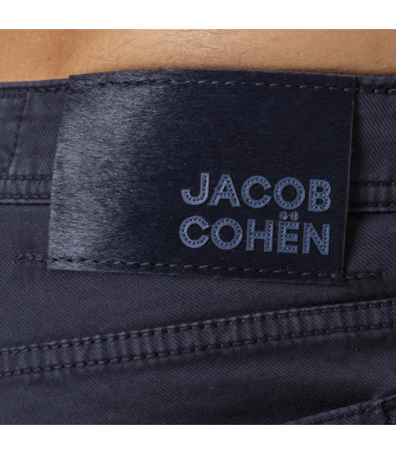 JACOB COHËN - Jeans BARD bleu marine en toile de coton
