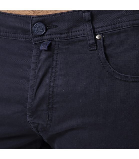 JACOB COHËN - Jeans BARD bleu marine en toile de coton