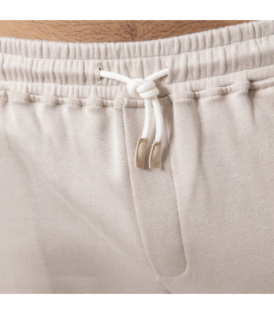 ELEVENTY - Bermuda cargo beige décontracté