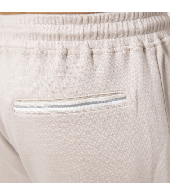 ELEVENTY - Bermuda cargo beige décontracté