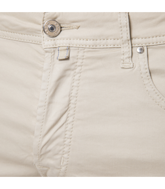 JACOB COHËN - Jeans beige en toile de coton