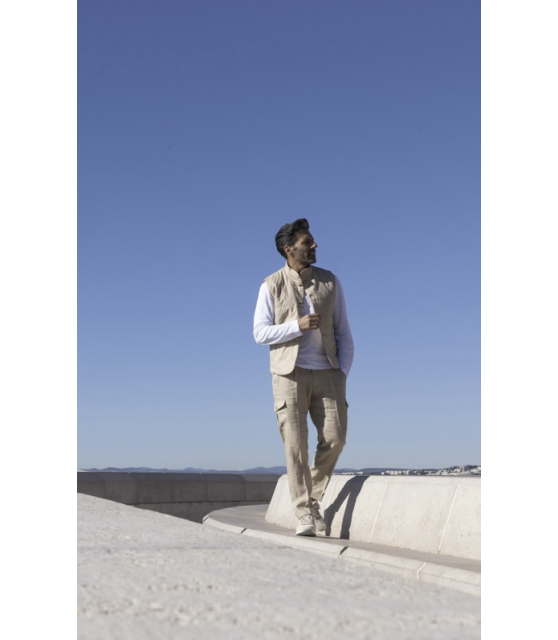 PREMIATA - Sneakers basses LANDER beige, taupe, marron