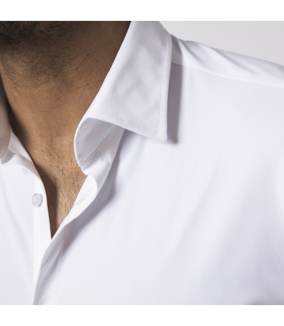 KARL LAGERFELD - Chemise blanche slim stretch