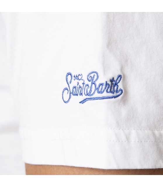 MC2 SAINT BARTH - T-shirt blanc Tequila Summer