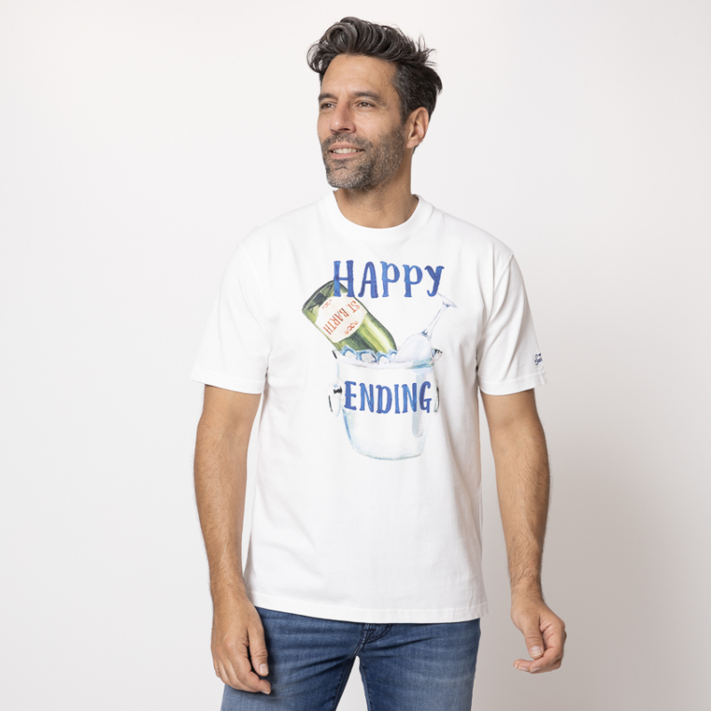 MC2 SAINT BARTH - T-shirt Happy Ending