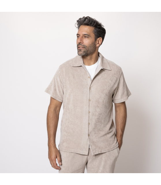 04651 - Chemise en éponge beige