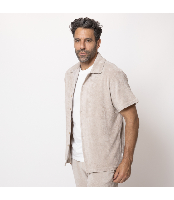 04651 - Chemise en éponge beige