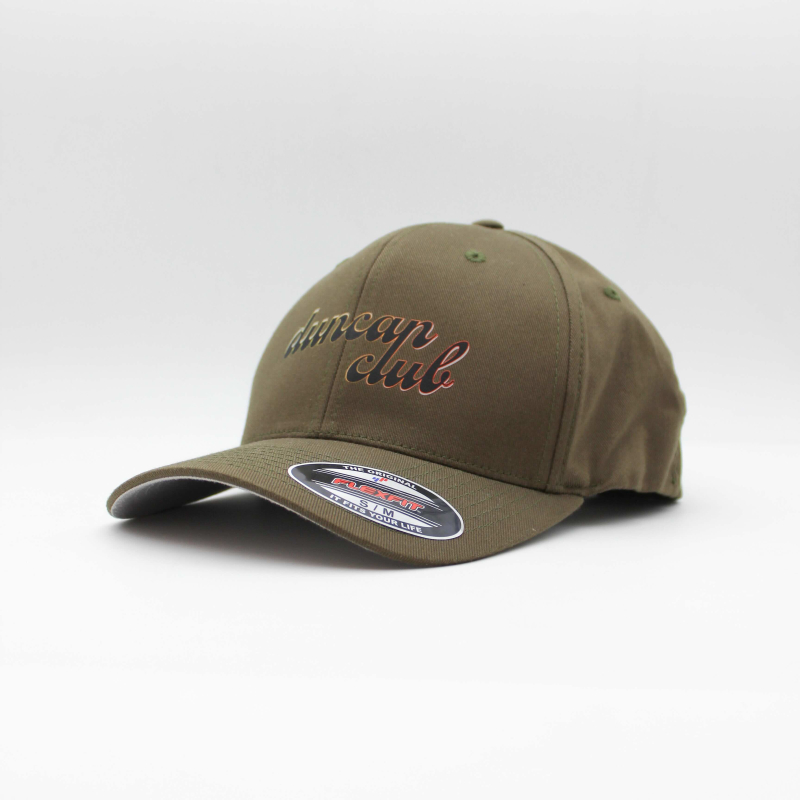 DUNCAN - Casquette vert olive Duncan Club