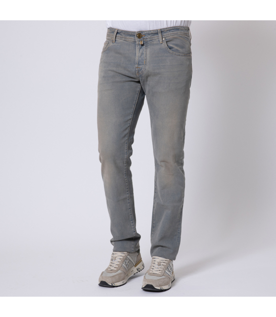 JACOB COHËN - Jeans NICK bleu délavé