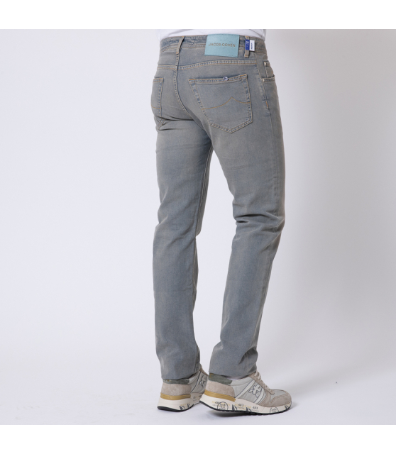 JACOB COHËN - Jeans NICK bleu délavé