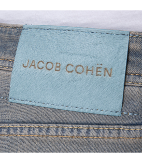 JACOB COHËN - Jeans NICK bleu délavé