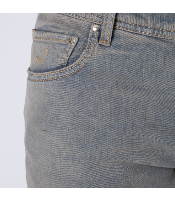 JACOB COHËN - Jeans NICK bleu délavé
