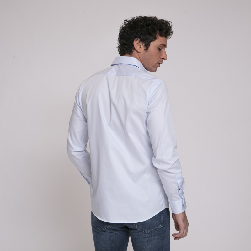 Karl Lagerfeld - Chemise bleu ciel