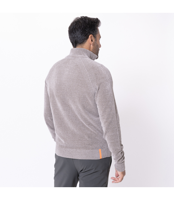 RRD - Gilet taupe à glissière