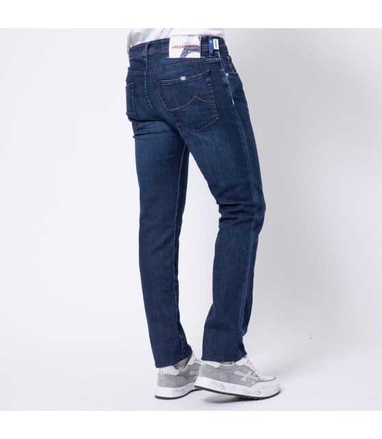 JACOB COHËN - Jeans BARD bleu marine édition Paris