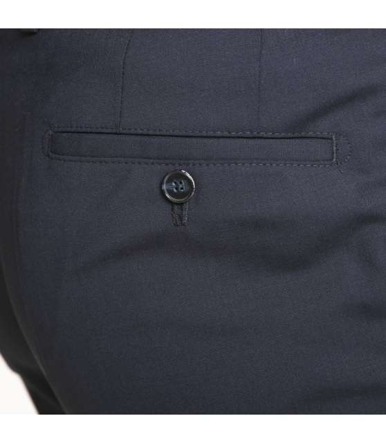 Karl Lagerfeld - Pantalon de costume bleu-noir