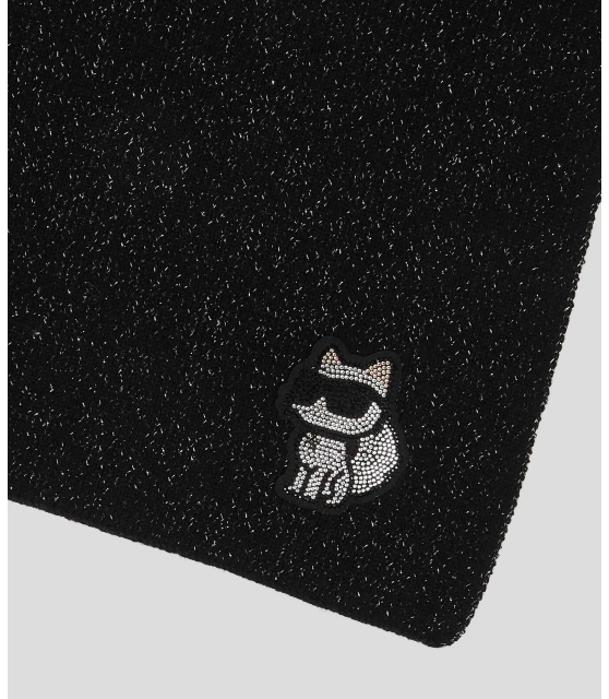 KARL LAGERFELD - ÉCHARPE EN LUREX IKON CHOUPETTE