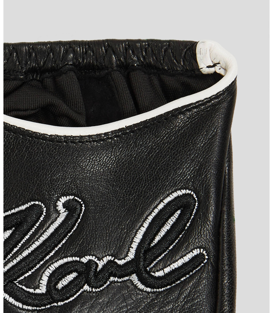KARL LAGERFELD - MITAINES NOIRES K/SIGNATURE