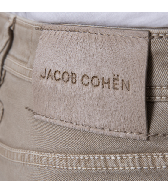 JACOB COHËN - Jeans BARD beige taupe en toile de coton