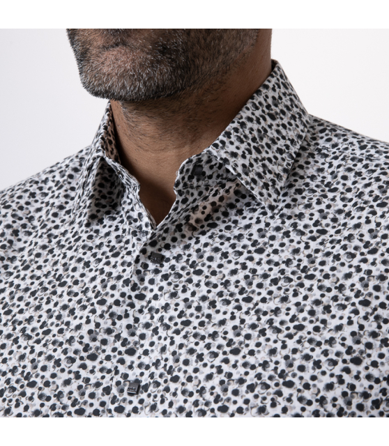 KARL LAGERFELD - Chemise à motifs pois