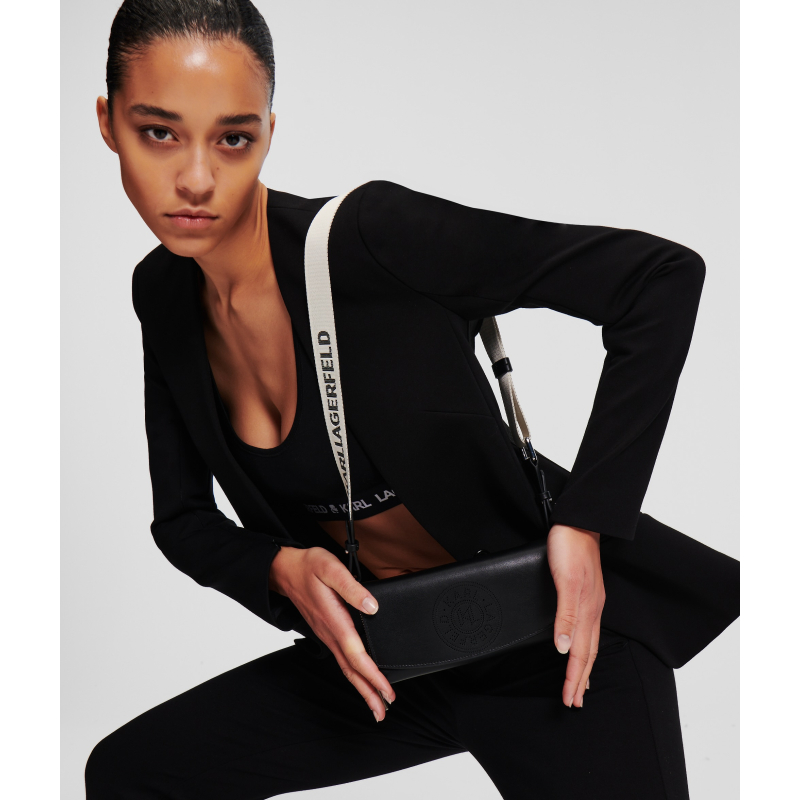 KARL LAGERFELD - POCHETTE NOIRE PERFORÉE K/CIRCLE 2