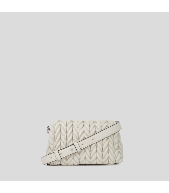 KARL LAGERFELD - SAC BANDOULIÈRE CIMENT K/WEAVE