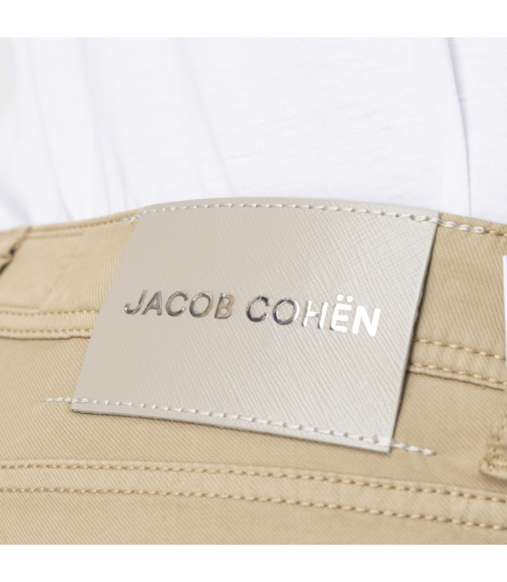 JACOB COHËN - Jean BARD beige sable en toile de coton