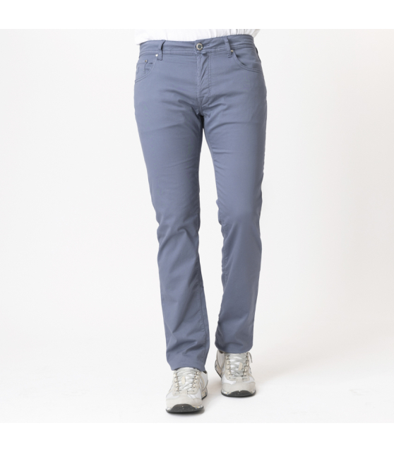 JACOB COHËN - Jean BARD bleu guède en toile de coton