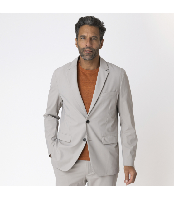 RRD - Veste blazer taupe SURFLEX à motifs