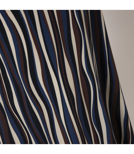 SIYU - Robe longue à rayures