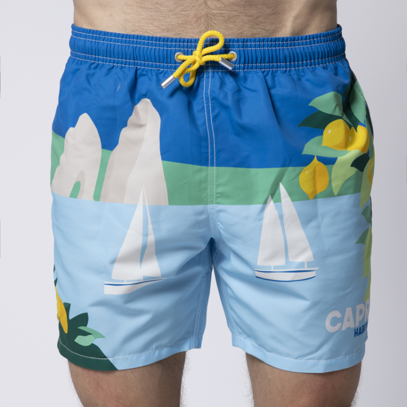 MC2 SAINT BARTH - Maillot de bain Capri Postcard