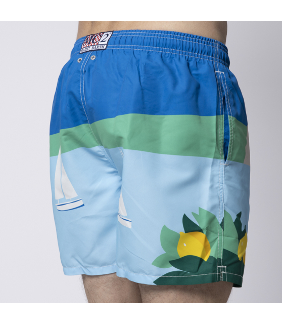 MC2 SAINT BARTH - Maillot de bain Capri Postcard