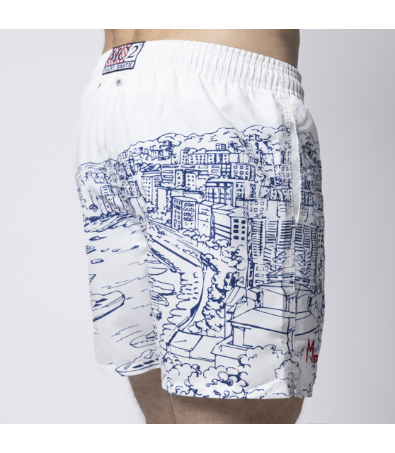 MC2 SAINT BARTH - Maillot de bain blanc Monaco