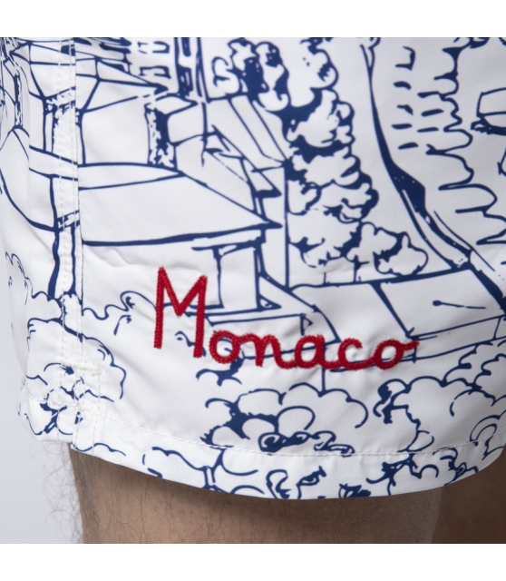MC2 SAINT BARTH - Maillot de bain blanc Monaco