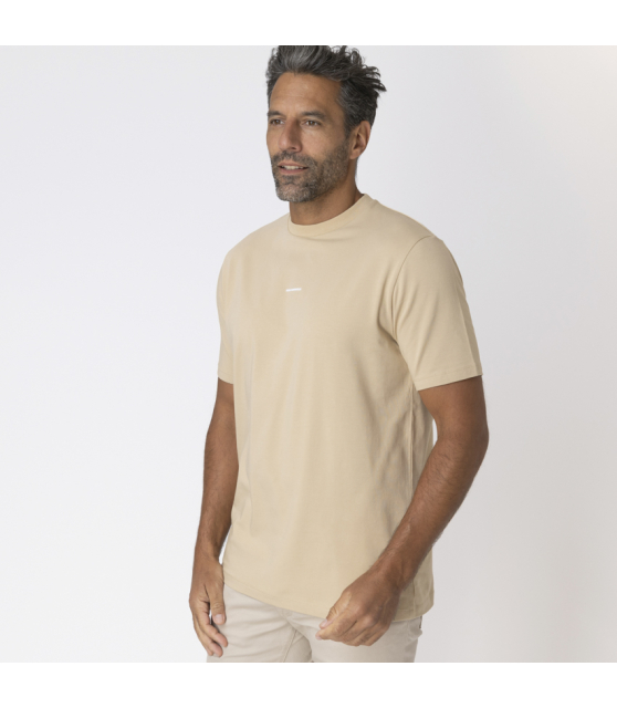 KARL LAGERFELD - T-shirt beige à logo