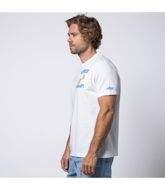 MC2 SAINT BARTH - T-shirt blanc Spritz Therapy