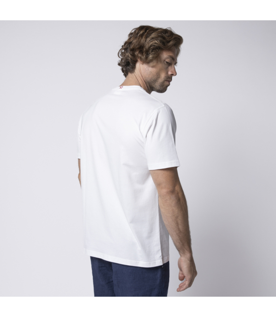 MC2 SAINT BARTH - T-shirt blanc St. Tropez