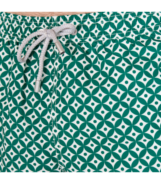 MC2 SAINT BARTH - Maillot de bain motifs géométriques verts