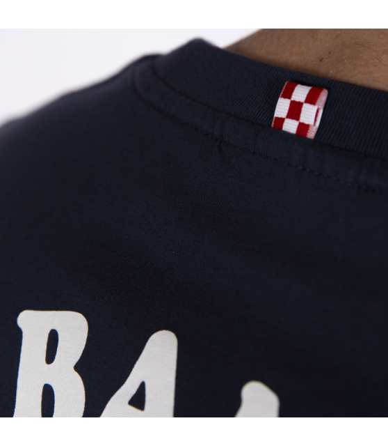 MC2 SAINT BARTH - T-shirt bleu marine Banana Love