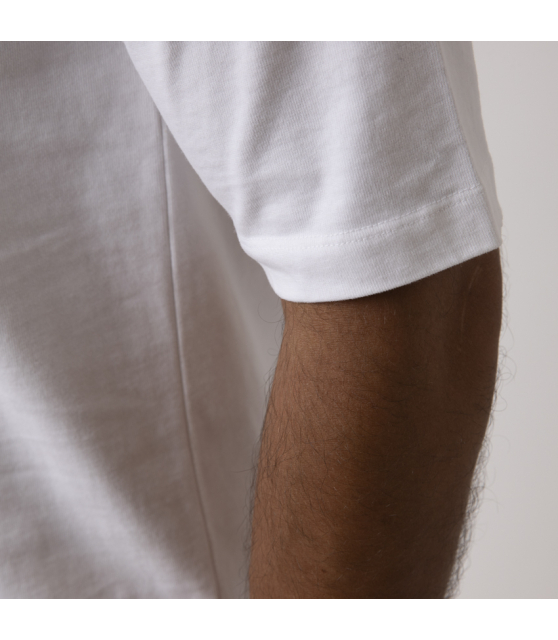 DUNCAN - T-shirt blanc ras-du-cou