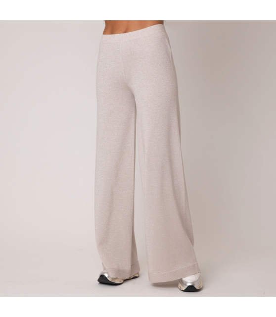 D.EXTERIOR - Pantalon en lurex