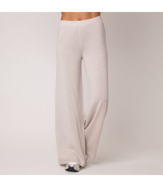 D.EXTERIOR - Pantalon en lurex