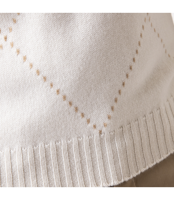 GRAN SASSO - Pull crème en cachemire