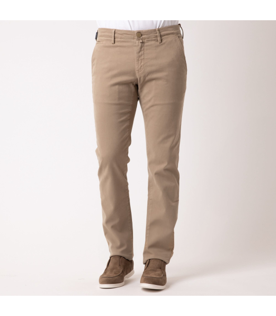 JACOB COHËN - Pantalon chino BOBBY beige latte
