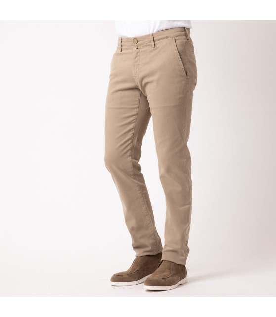 JACOB COHËN - Pantalon chino BOBBY beige latte