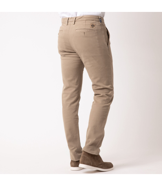 JACOB COHËN - Pantalon chino BOBBY beige latte