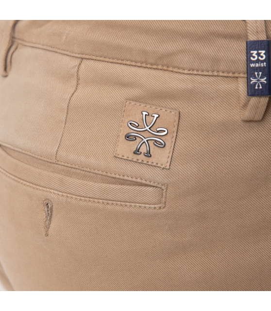 JACOB COHËN - Pantalon chino BOBBY beige latte